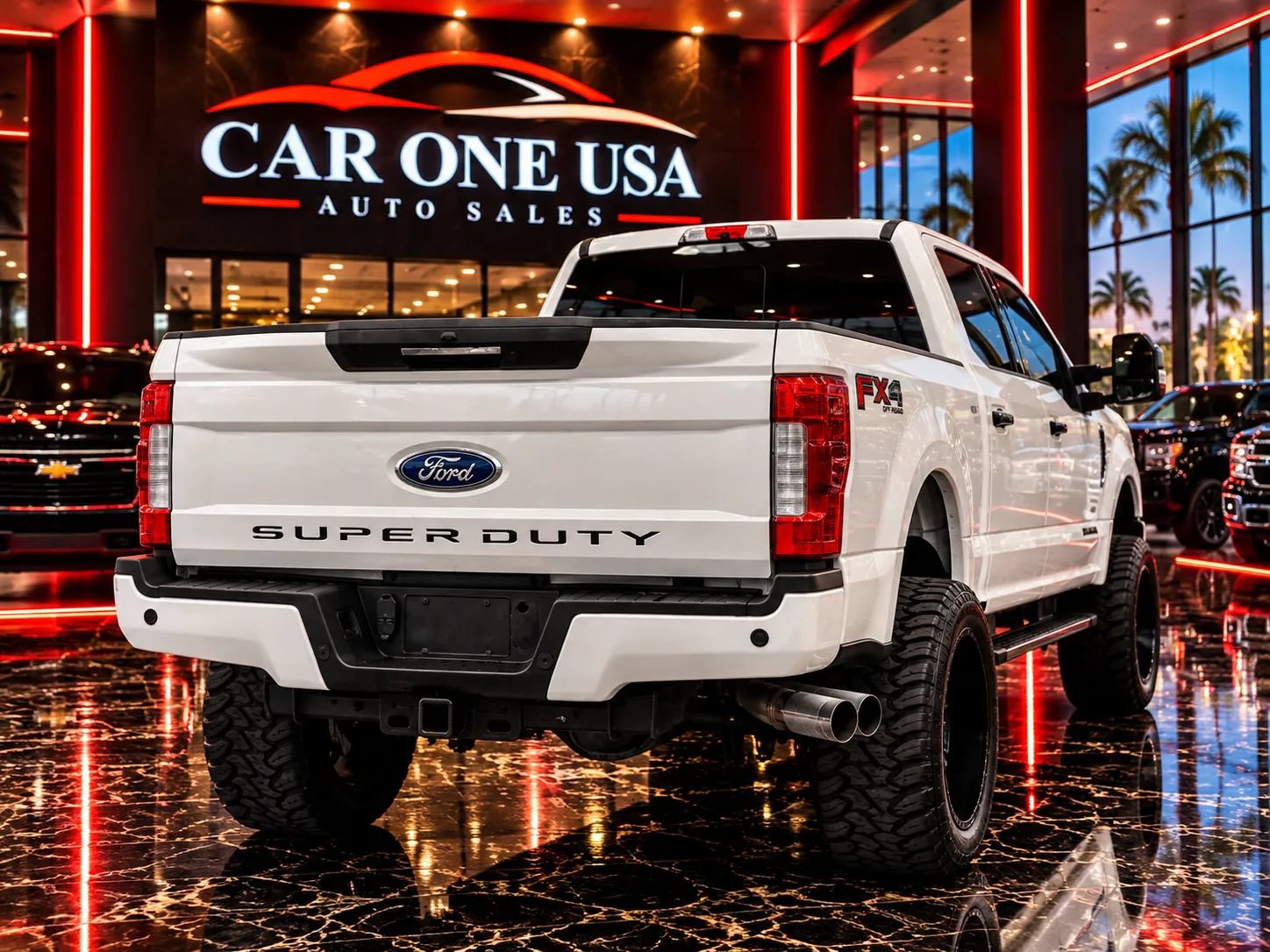 Used 2019 Ford F250 Lariat w/ Lariat Ultimate Package AWD/4WD image 3