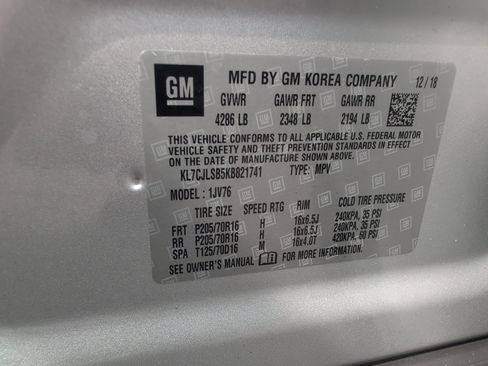 Used 2019 Chevrolet Trax LT w/ LT Convenience Package FWD image 28