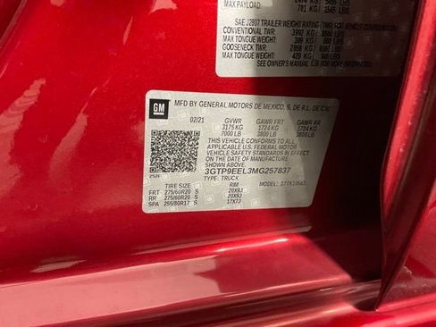 Used 2021 GMC Sierra 1500 AT4 w/ AT4 Value Package image 26