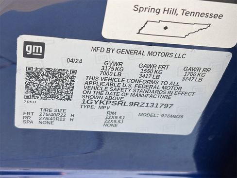 Used 2024 Cadillac Lyriq Luxury w/ Nappa Leather Package image 32