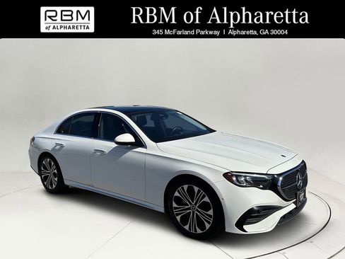 Certified 2025 Mercedes-Benz E 350 4MATIC Sedan image 1
