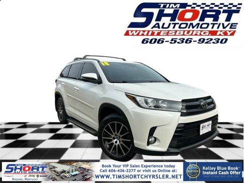 Used 2018 Toyota Highlander SE image 1