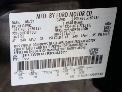 Used 2024 Ford Maverick XLT w/ XLT Luxury Package FWD image 50