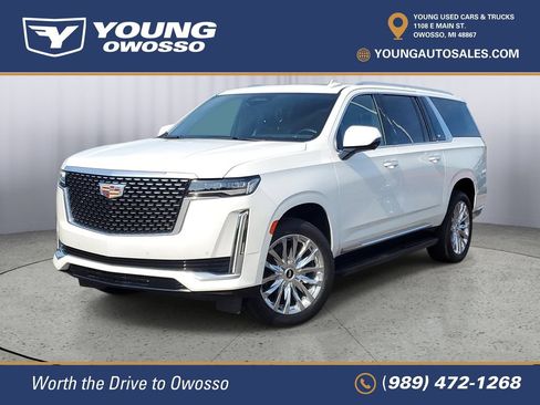 Certified 2024 Cadillac Escalade ESV Premium Luxury w/ LPO, Floor Liner Package AWD/4WD image 1