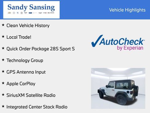 Used 2019 Jeep Wrangler Sport AWD/4WD image 8