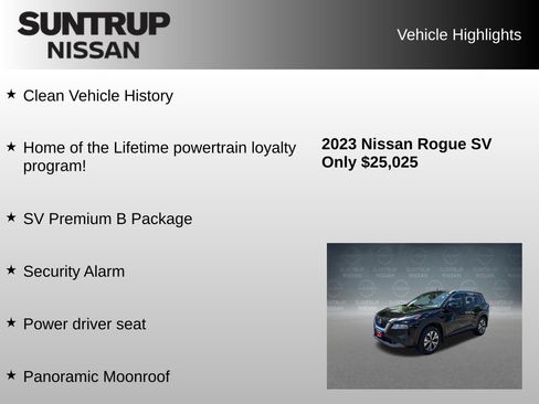 Used 2023 Nissan Rogue SV w/ SV Premium B Package AWD/4WD image 8