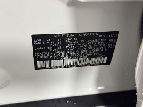 Used 2025 Subaru Outback Premium image 16