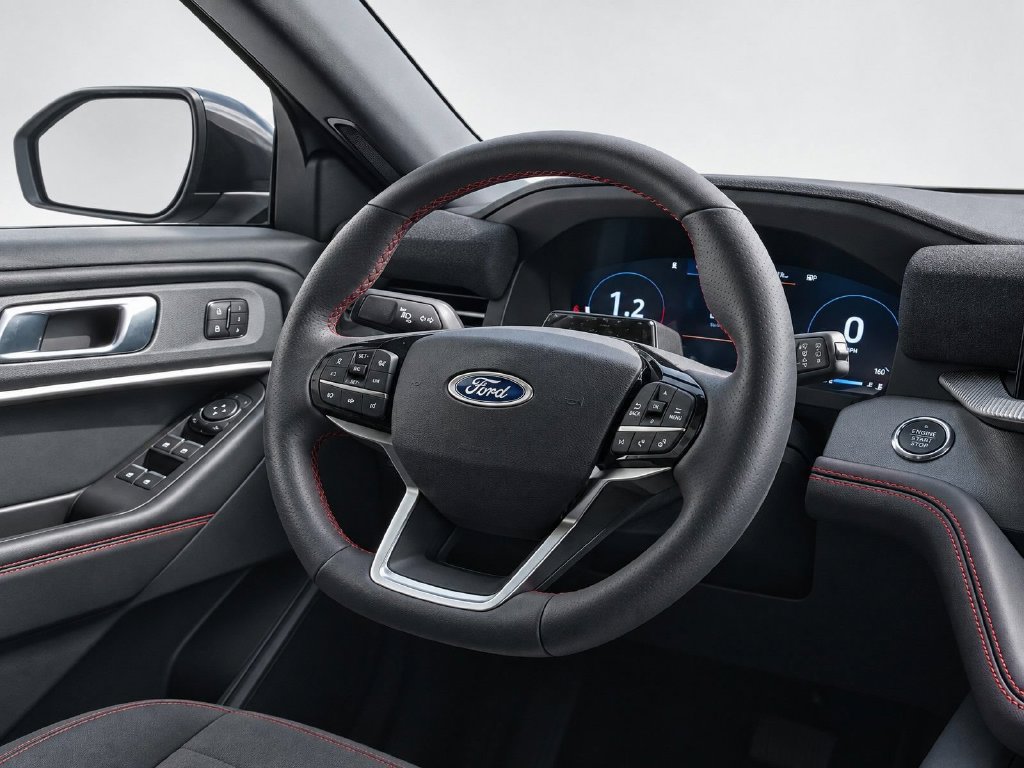 Used 2025 Ford Explorer ST-Line w/ Premium Package RWD image 24