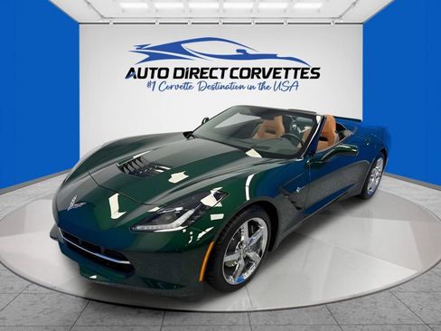 Used 2014 Chevrolet Corvette Stingray Convertible w/ 2LT Preferred Equipment Group RWD image 1