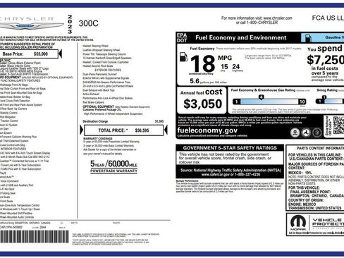 Used 2023 Chrysler 300 C RWD image 4