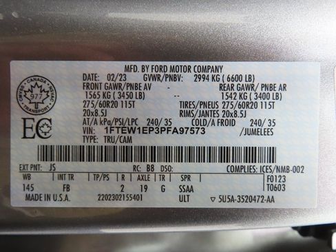 Used 2023 Ford F150 XLT w/ Equipment Group 302A High image 79