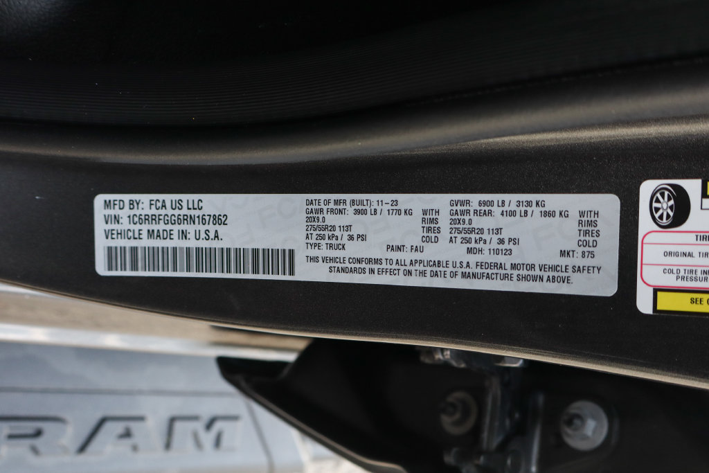 Used 2024 RAM 1500 Tradesman w/ Night Edition AWD/4WD image 48