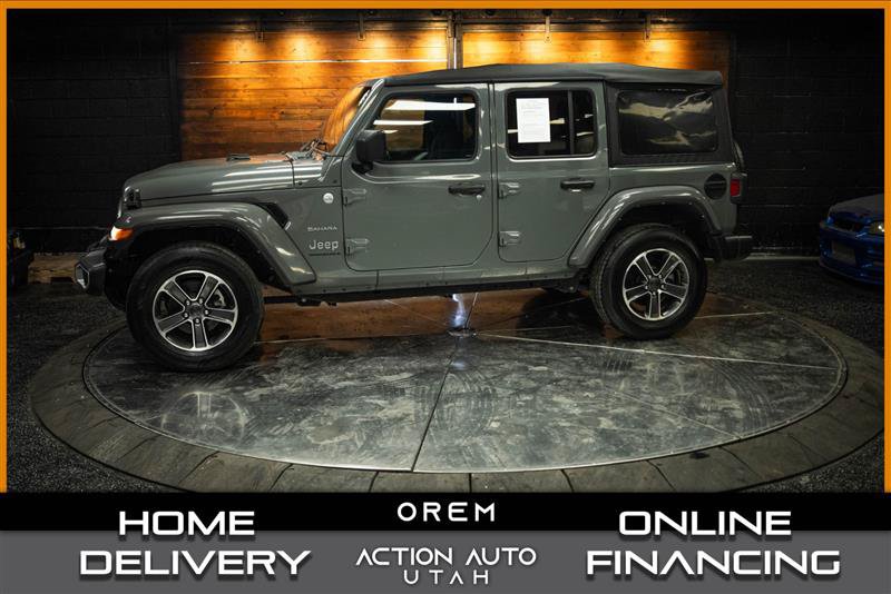 Used 2023 Jeep Wrangler Unlimited Sahara w/ Cold Weather Group AWD/4WD image 1