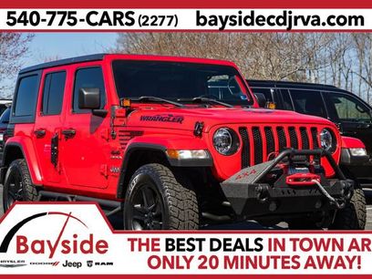 Used 2021 Jeep Wrangler Unlimited Sahara