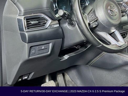 Used 2023 MAZDA CX-5 AWD 2.5 S w/ Premium Package image 12