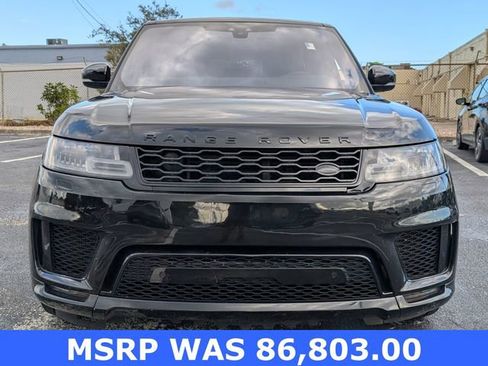 Used 2019 Land Rover Range Rover Sport HST image 2