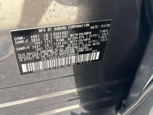 New 2026 Subaru Forester Touring image 38