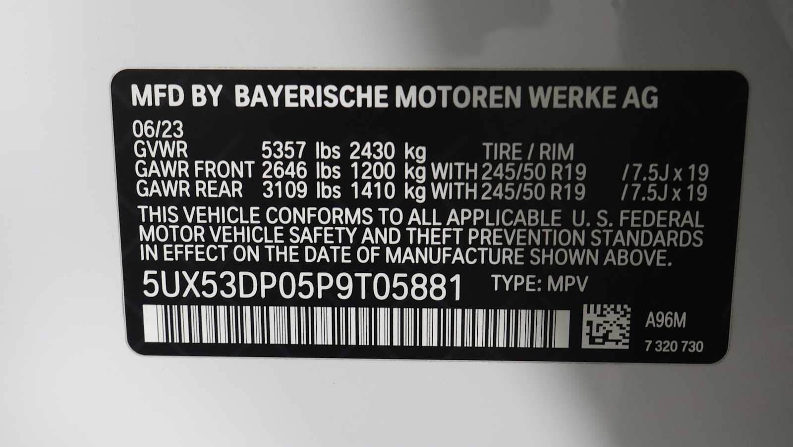 Used 2023 BMW X3 xDrive30i w/ Premium Package AWD/4WD image 33