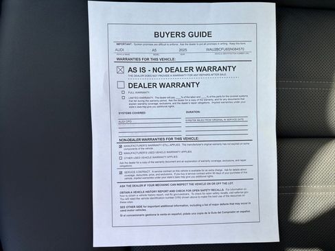 Certified 2025 Audi A5 2.0T Premium Plus Sedan w/ Premium Plus image 33