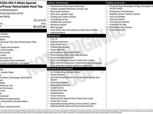 Used 2012 MAZDA MX-5 Miata Special Edition image 52