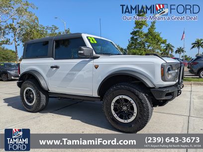 Certified 2023 Ford Bronco Badlands w/ Sasquatch Package