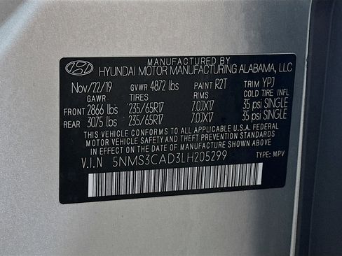 Used 2020 Hyundai Santa Fe SEL image 30