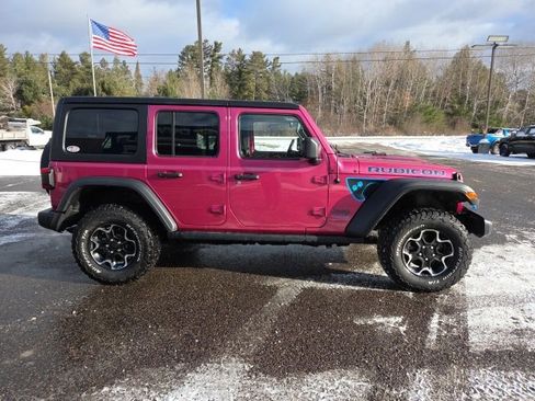 Used 2022 Jeep Wrangler Unlimited Rubicon 4xe w/ Dual Top Group image 91