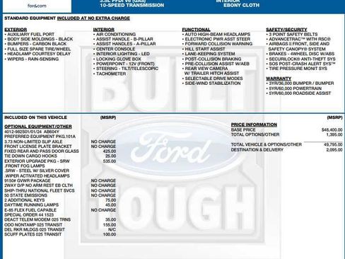 Used 2025 Ford Transit 250 Low Roof w/ Exterior Upgrade Package RWD image 3