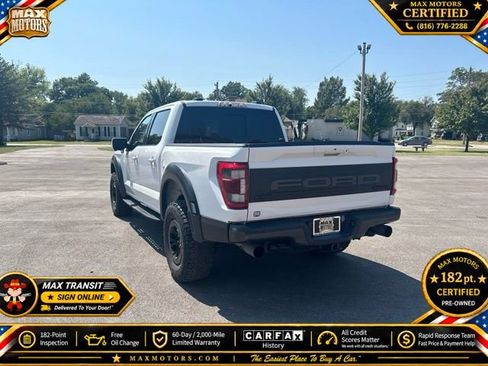Used 2023 Ford F150 Raptor w/ Blue Interior Package AWD/4WD image 6