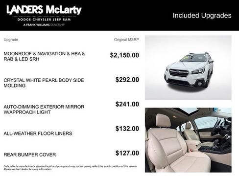 Used 2019 Subaru Outback 2.5i Limited image 15