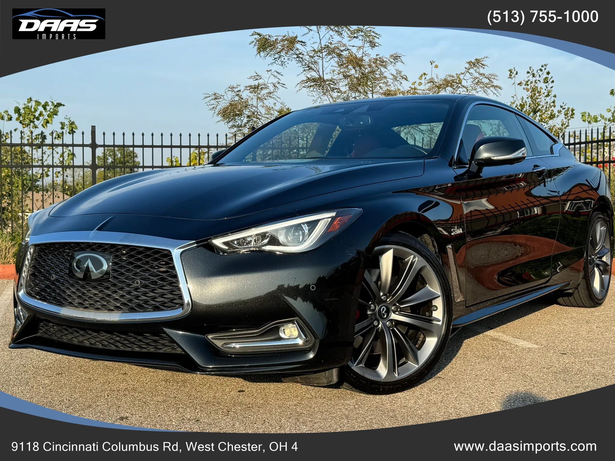 Used 2018 INFINITI Q60 Red Sport 400 w/ Pro Active Package AWD/4WD image 4