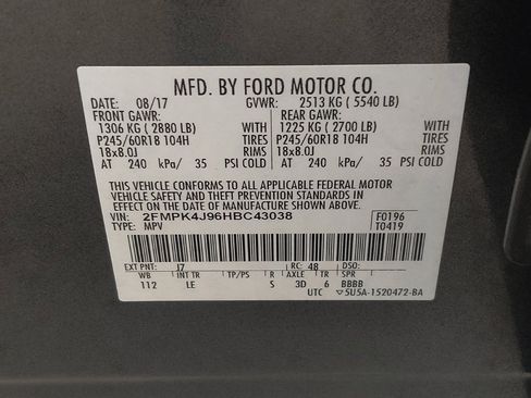 Used 2017 Ford Edge SEL w/ Equipment Group 201A AWD/4WD image 33