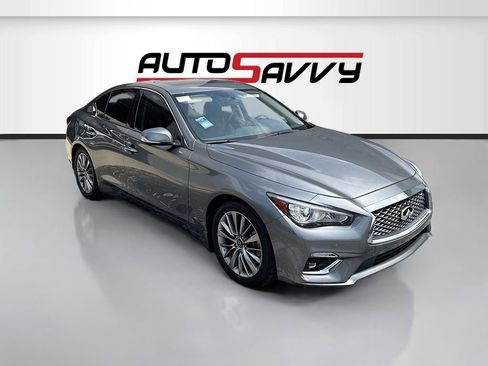 Used 2023 INFINITI Q50 Luxe w/ Cargo Package RWD image 1