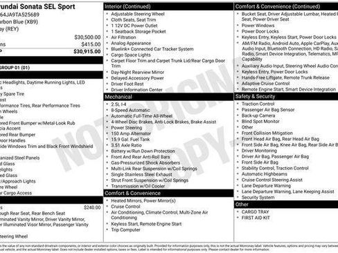 New 2026 Hyundai Sonata SEL image 4