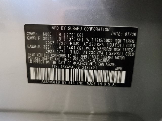 New 2026 Subaru Ascent Bronze Edition AWD/4WD image 33