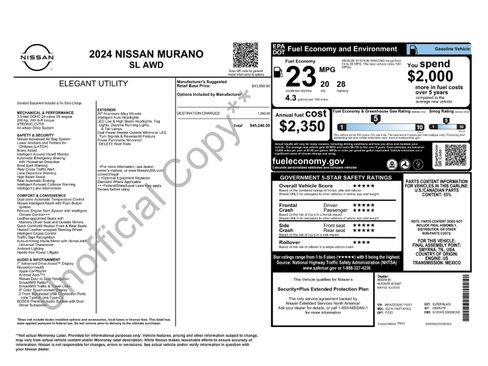 Used 2024 Nissan Murano SL image 32