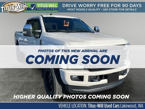 Used 2019 Ford F350 Platinum w/ Platinum Ultimate Package image 1