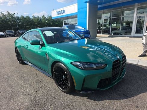 Used 2025 BMW M4 Coupe w/ Executive Package RWD image 1