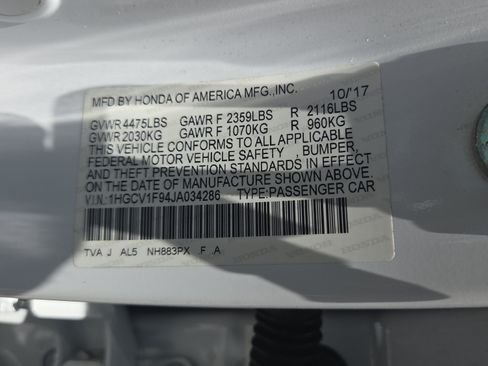 Used 2018 Honda Accord Touring image 21