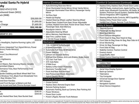 New 2026 Hyundai Santa Fe Calligraphy AWD/4WD image 20