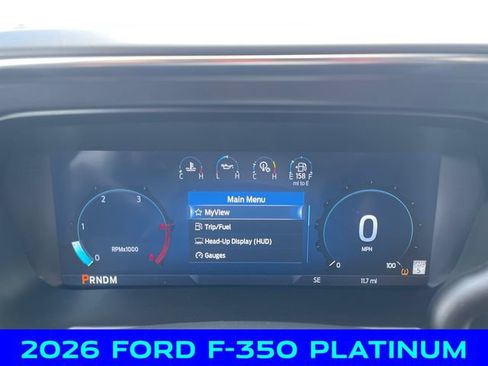 New 2026 Ford F350 Platinum w/ Tremor Off-Road Package AWD/4WD image 2