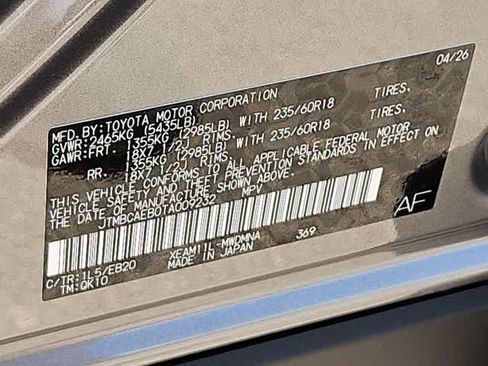 New 2026 Toyota bZ FWD image 30