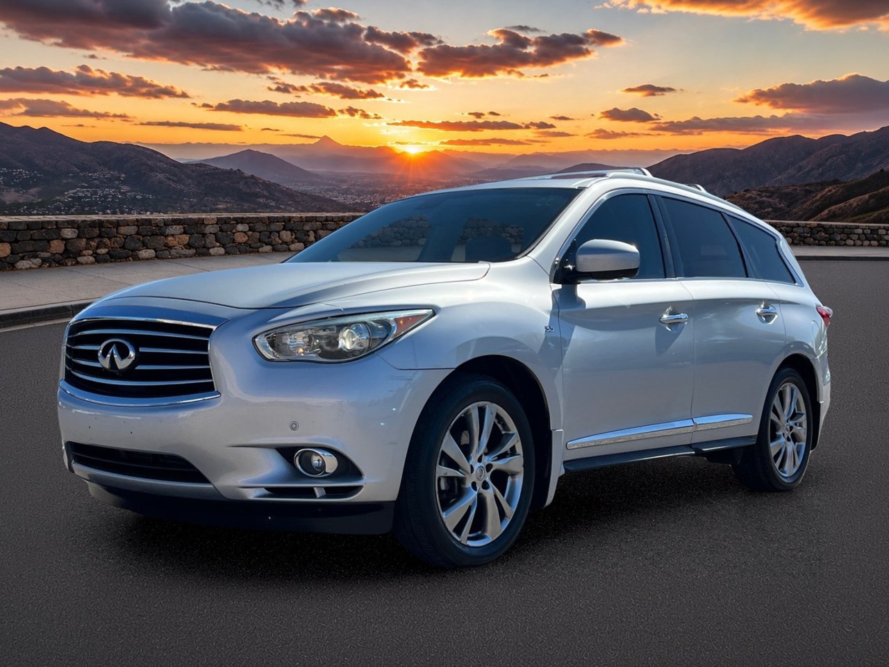 Used 2015 INFINITI QX60 Luxe w/ Deluxe Touring Package AWD/4WD image 2