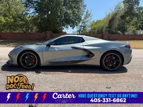 Used 2022 Chevrolet Corvette Stingray Preferred Conv w/ Chrome Exterior Badge Package RWD image 7