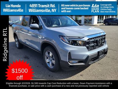 New 2026 Honda Ridgeline RTL