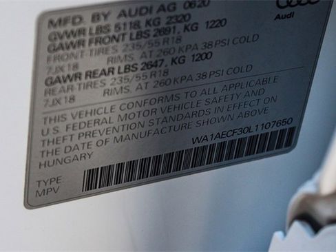 Used 2020 Audi Q3 2.0T Premium w/ Convenience Package image 40