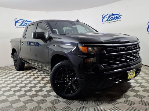 Used 2023 Chevrolet Silverado 1500 Custom w/ LPO, Dark Essentials Package RWD image 1