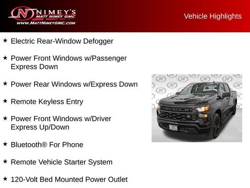 Used 2024 Chevrolet Silverado 1500 Custom AWD/4WD image 15