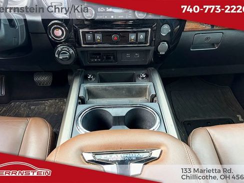 Used 2021 Nissan Titan Platinum Reserve w/ Off Road Protection Package AWD/4WD image 13