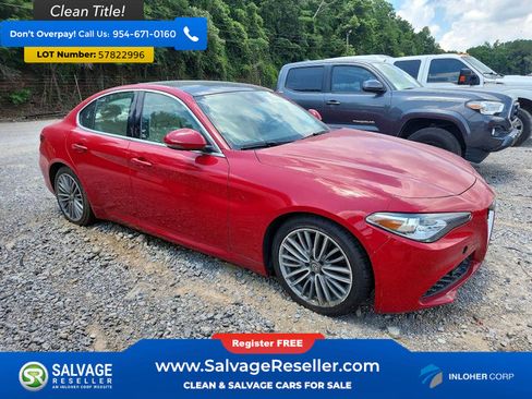 Used 2017 Alfa Romeo Giulia Ti w/ TI Lusso Light Wood Package RWD image 5